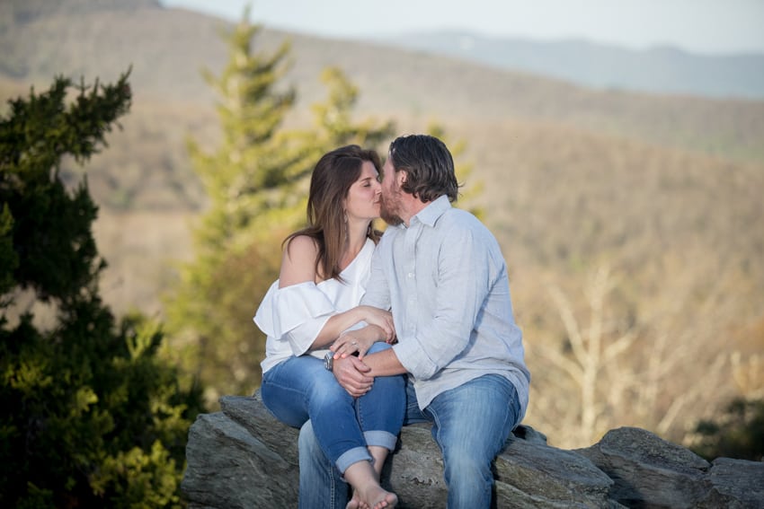 Linville NC engagement session