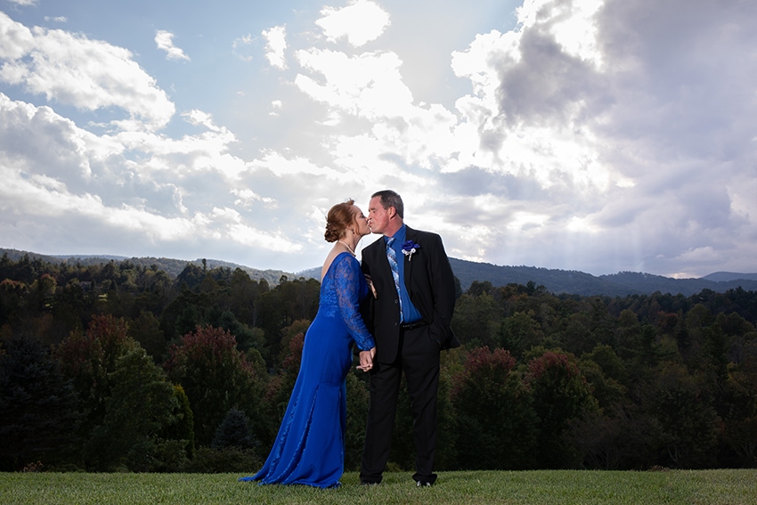 Intimate wedding at Kilkelly's, Boone, NC photographer