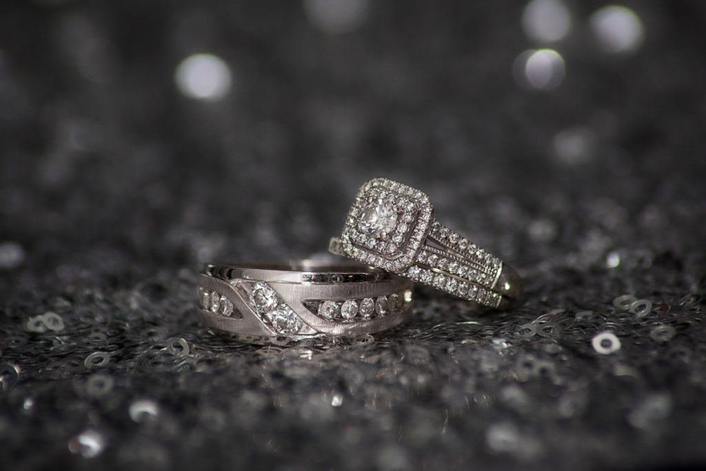anillo de boda fotografías textura